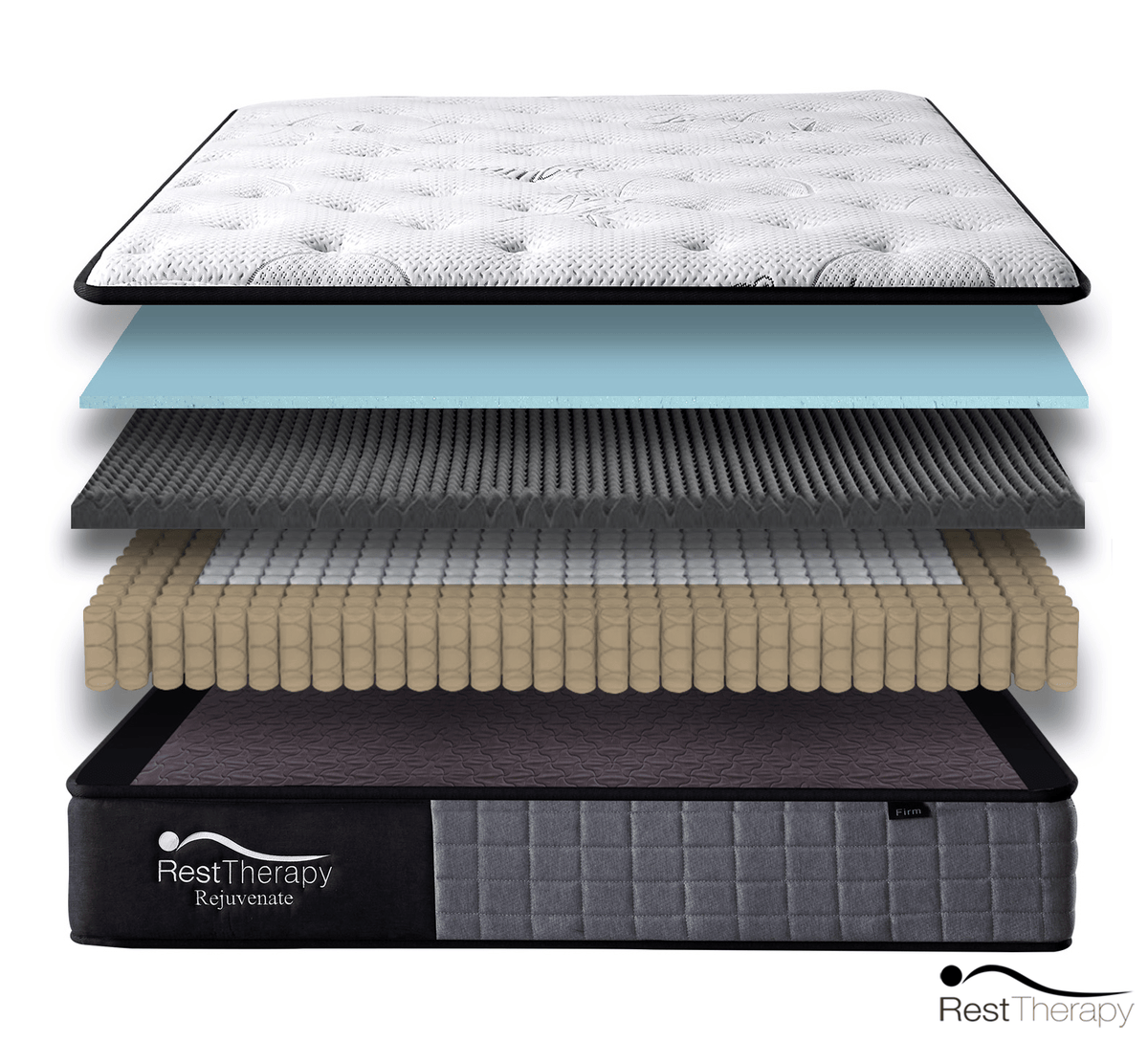 10" Rejuvenate Bamboo Hybrid Pocket Coil Mattress
