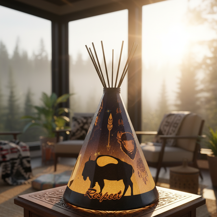 Lonely Buffalo Lantern