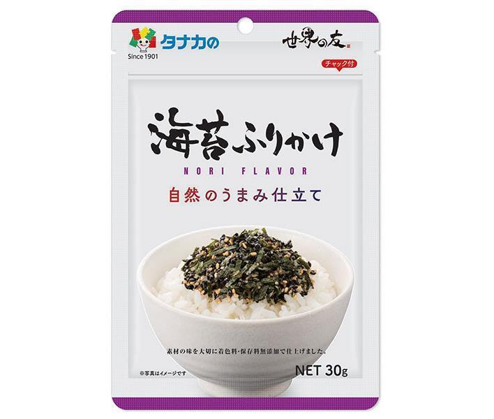 田中食品 自然のうまみ仕立て 海苔ふりかけ 30g×10袋入【日本出荷】