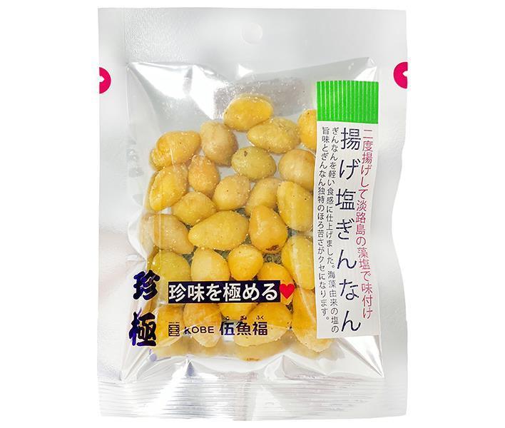 伍魚福 一杯の珍極 揚げ塩ぎんなん 22g×10袋入【日本出荷】
