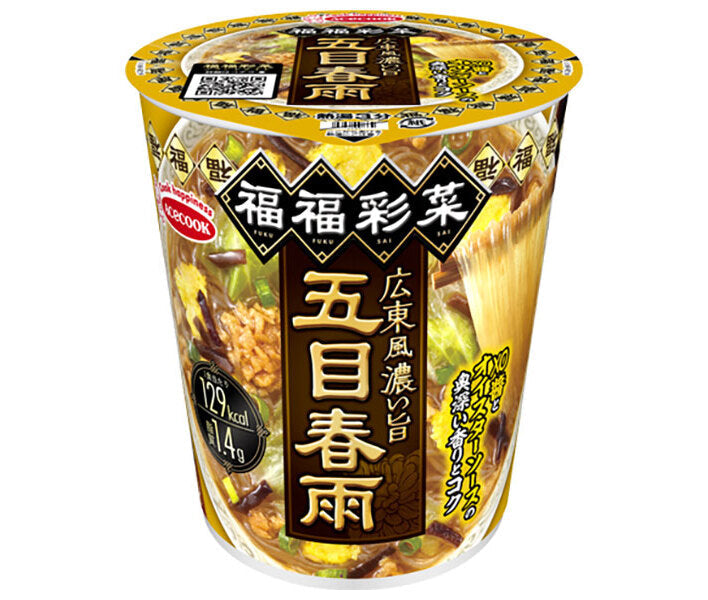 エースコック 福福彩菜 広東風濃い旨五目春雨 40g×12個入【日本出荷】
