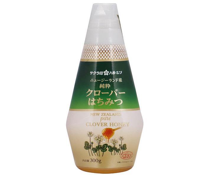 加藤美蜂園 サクラ印 ニュージーランド産 クローバーはちみつ 300g×12本入【日本出荷】