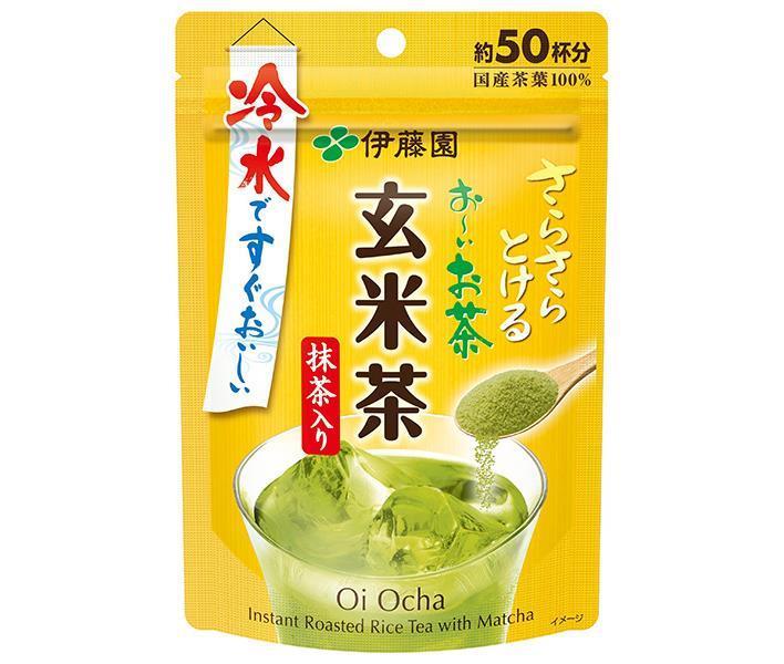 伊藤園 さらさらとける お〜いお茶抹茶入り玄米茶 40g×6袋入【日本出荷】