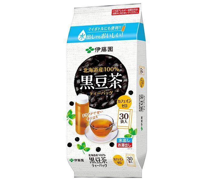 伊藤園 北海道産100% 黒豆茶 ティーバッグ 30袋入×10袋入【日本出荷】