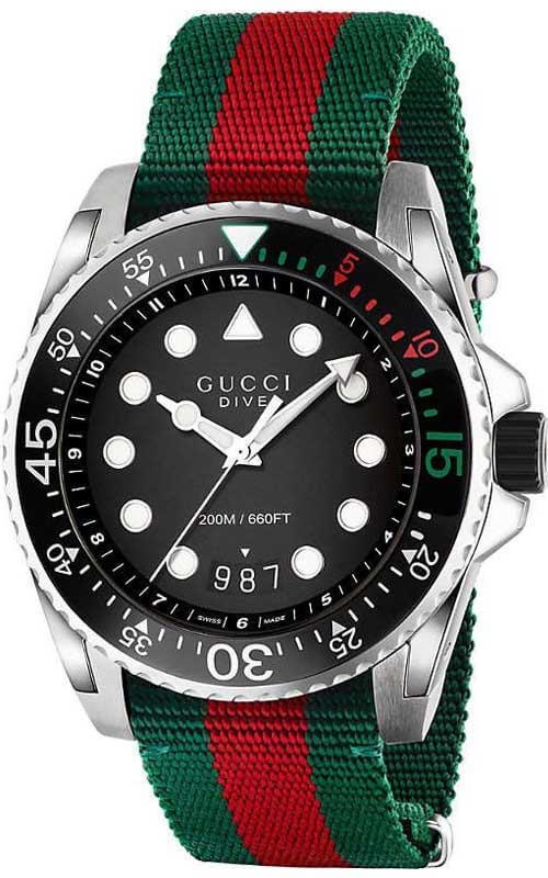 Gucci Dive XL Mens Watch YA136209A