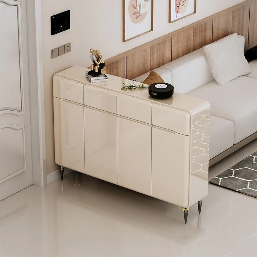 SC38 White Shoe Cabinet