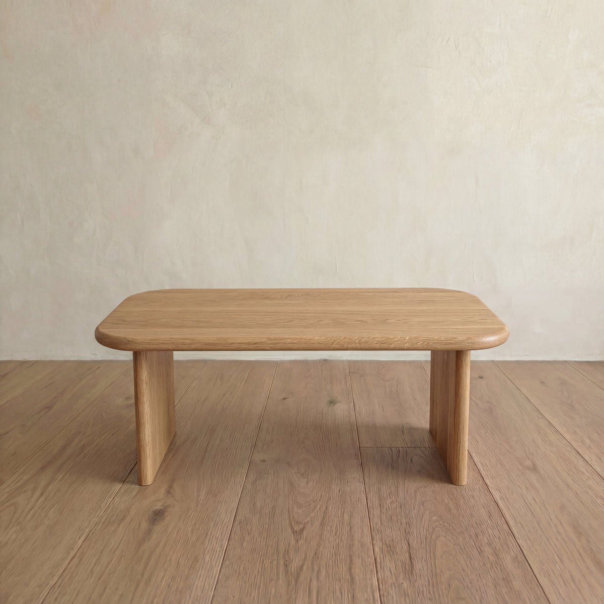 40 inch coffee table in white oak