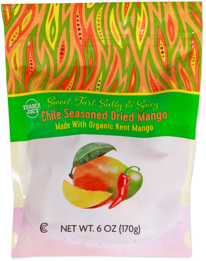 Trader Joe's Chile Seasoned Dried Mango, 170g