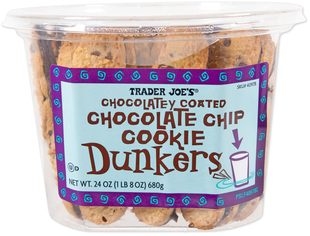 Trader Joe's Chocolatey Coated Chocolate Chip Cookie Dunkers, 680g