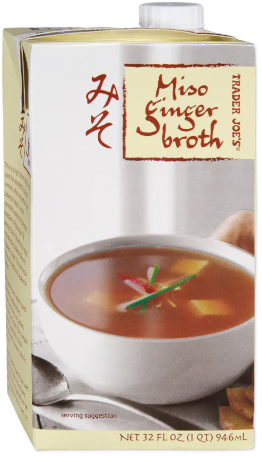 Trader Joe's Miso Ginger Broth, 946mL