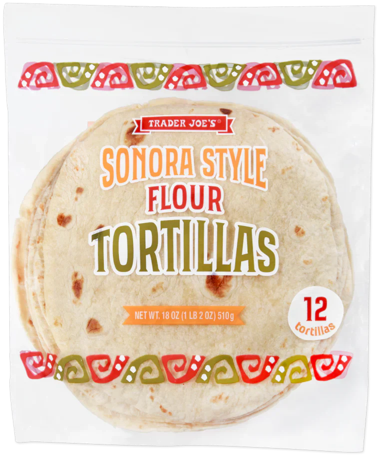 Trader Joe's Sonora Style Flour Tortillas, 510g