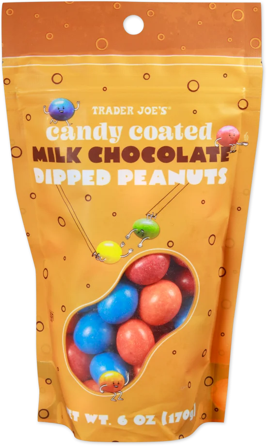 Trader Joe's Candy Coated Chocolate Peanuts, 170g