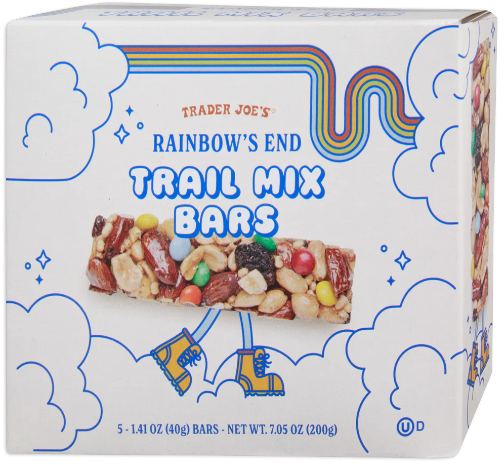 Trader Joe's Rainbow's End Trail Mix Bars, 200g