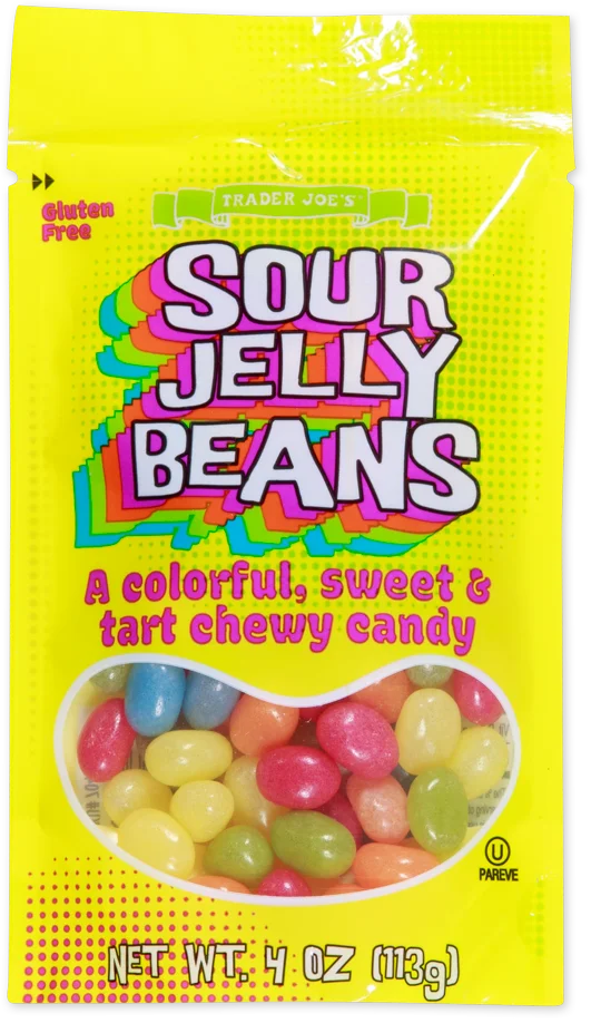 Trader Joe's Sour Jelly Beans, 113g