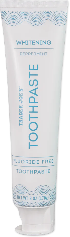 Trader Joe's Peppermint Fluoride Free Toothpaste, 170g