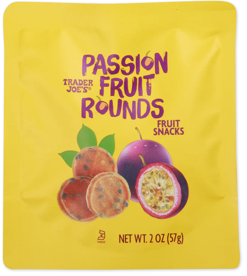 Trader Joe's Passion Fruit Rounds, 57g