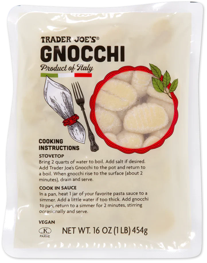 Trader Joe's Gnocchi, 454g