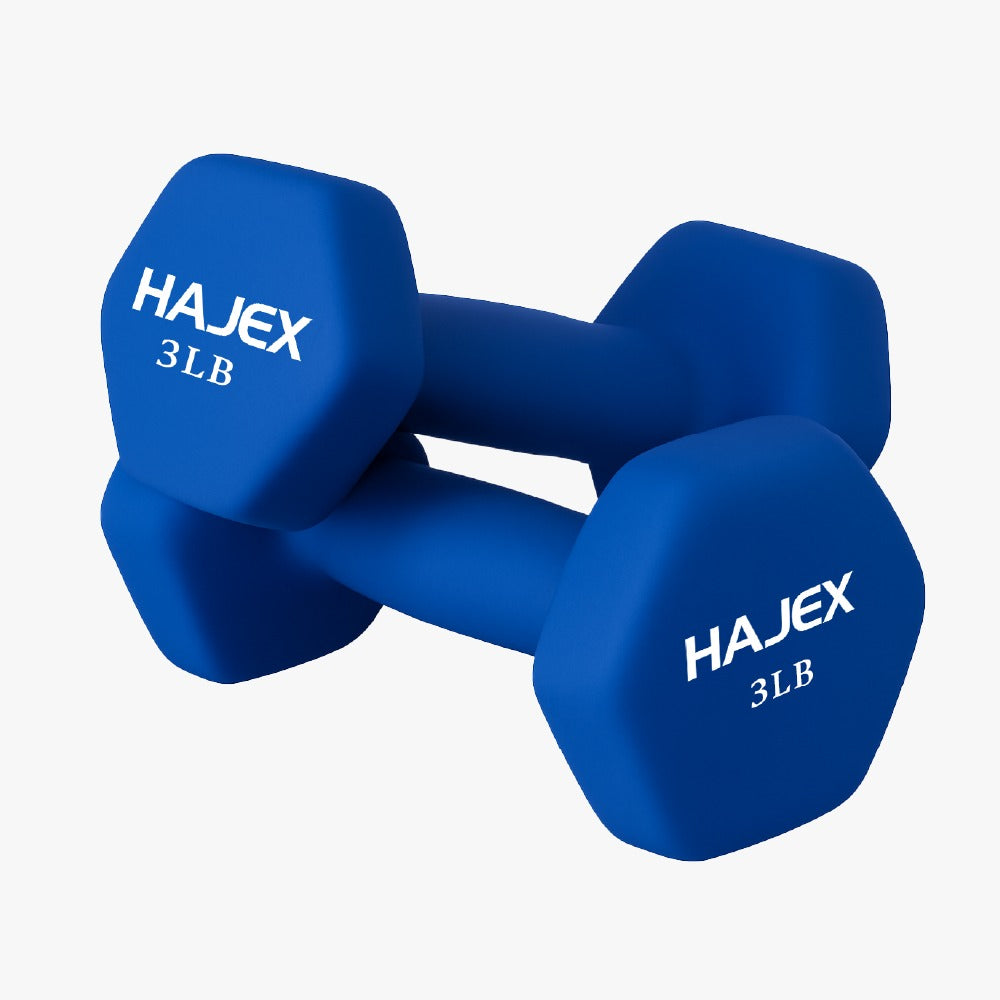Neoprene Dumbbells Pairs & Sets With Rack