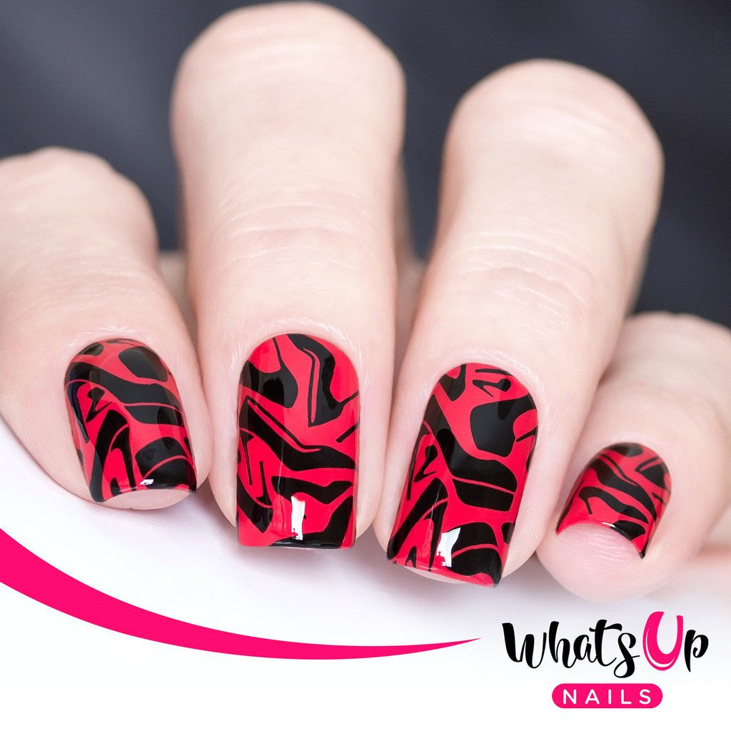Whats Up - A La Mode Stamping Plate