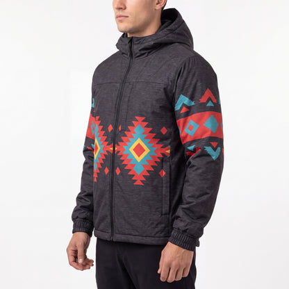 Sunrise Peaks Windbreaker(Black)