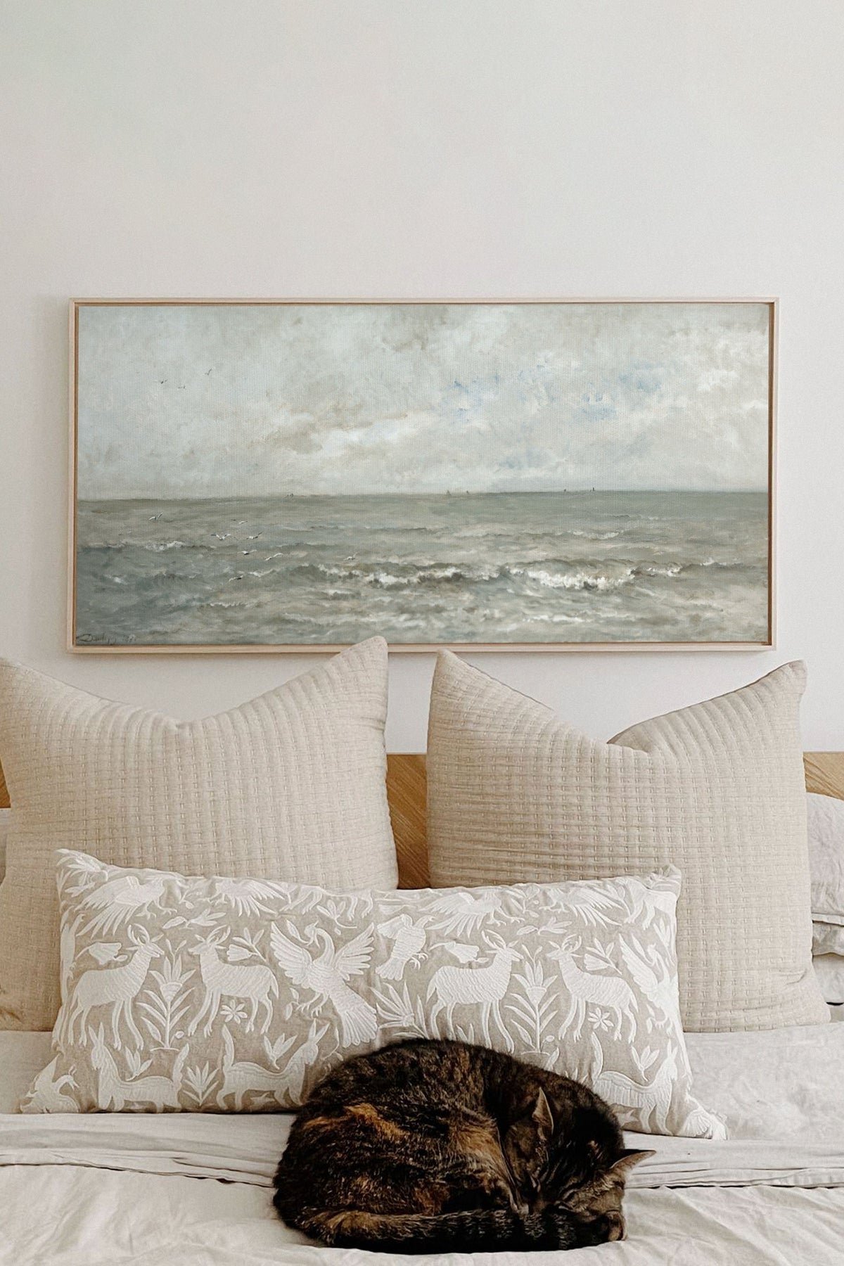 SIGNATURE SEASCAPE, Oeuvre sur toile étirée