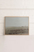 MUTED GREEN MEADOW, Oeuvre sur toile étirée