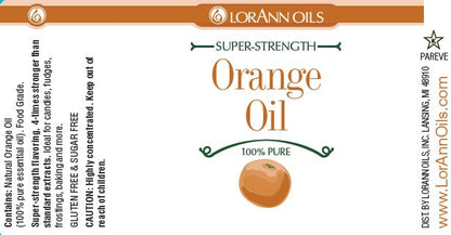 Orange Oil Natural - Food Grade Essential Oils 1 oz., 16 oz., 1 Gallon - Ships Free Within Canada on Orders Above CAD $199