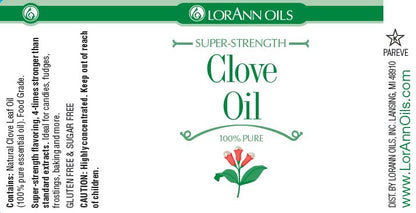 Clove Oil Natural - Food Grade Essential Oils 1 oz., 16 oz., 1 Gallon - Ships Free Within Canada on Orders Above CAD $199