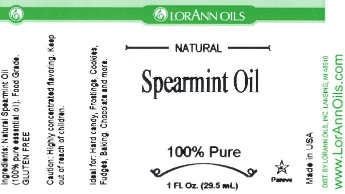 Spearmint Oil Natural - Food Grade Essential Oils 1 oz., 16 oz., 1 Gallon - Ships Free Within Canada on Orders Above CAD $199