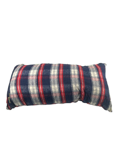 Europe Bound Flannel Pillow