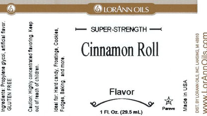Cinnamon Roll Flavoring - Super Strength Flavor 1 oz., 16 oz., 1 Gallon, 5 Gallons - Ships Free Within Canada on Orders Above CAD $199