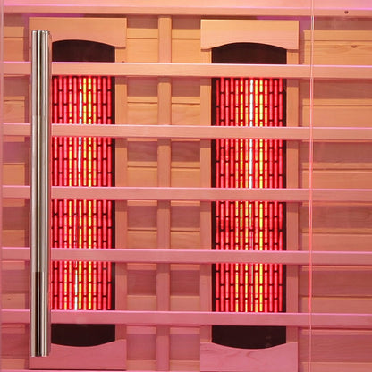 Blisspod | Venetian | Full Spectrum Indoor Premium Canadian Hemlock Ultra Low EMF Sauna, 11 Heaters & Chromotherapy– 3 Person