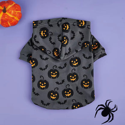 Halloween Pumpkin Dog Hoodie | Dog Hoodie