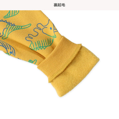 西松屋 ELFINDOLL 裏起毛恐竜ネオンカラートレーナー 正規品