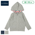 西松屋 ELFINDOLL CLASSIC フード裏ボーダーパーカー正規品