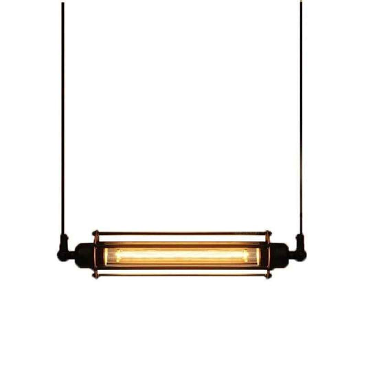 Restaurant Bar Counter Cafe Retro Nostalgic Iron Small Iron Cage Chandelier