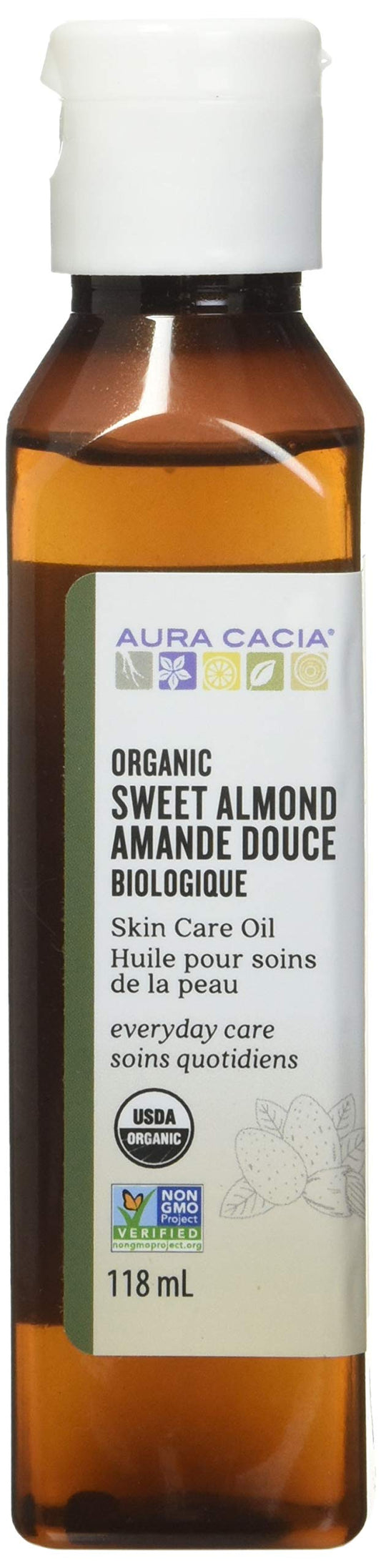 Aura Cacia - Organic Sweet Almond Oil (118ml)