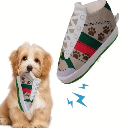 Gucchewi Sneaker Dog Toy | Plush Dog Toy