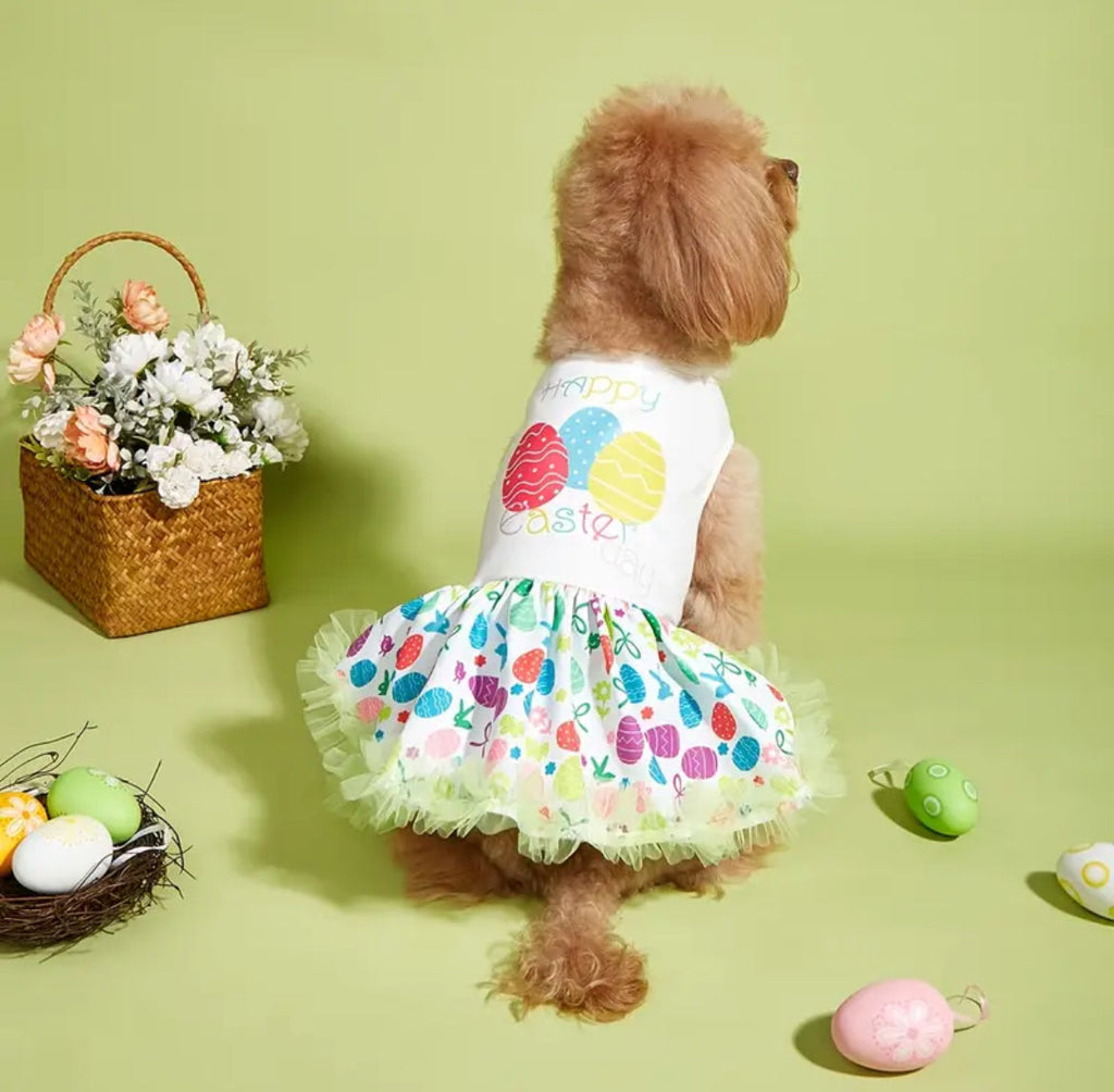 Easter Egg Dress – Festive Luxury Dog Dress