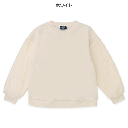 西松屋 ELFINDOLL CLASSIC 裏起毛袖ボアトレーナー 正規品
