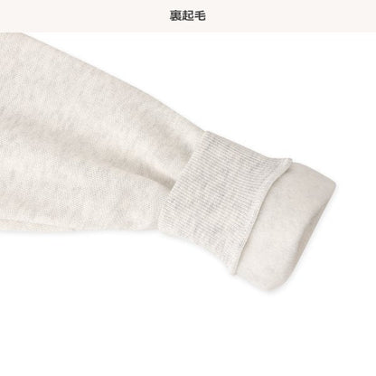 西松屋 ELFINDOLL 裏起毛発泡バーガートレーナー 正規品