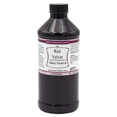 Red Velvet Bakery Emulsion - 4 oz. - 16 oz. - 1 Gallon - 5 Gallons - Bakery Emulsions Canada - Ships Free Within Canada on Orders Above CAD $199