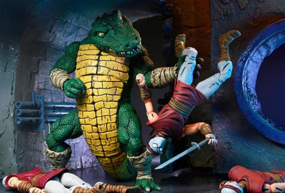 Teenage Mutant Ninja Turtles Leatherhead (Mirage Comics) Deluxe Action Figure