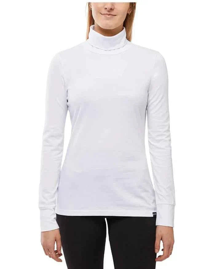 Kombi Women's Turtleneck Long Sleeve Casual Apres Ski Layer Tops Size: Large