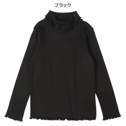 西松屋 ELFINDOLL フライス襟裾メロータートル長袖Tシャツ 正規品