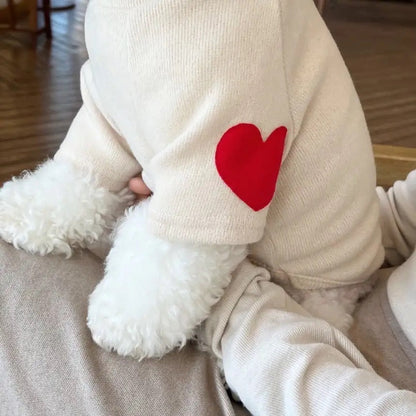 Dog Sweater | Heart Dog Sweater