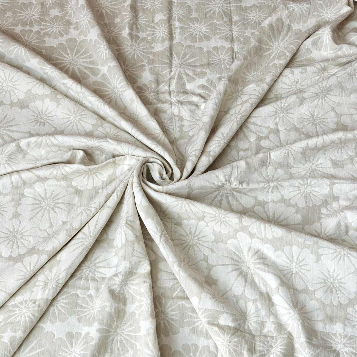 Wearable Bloom Pattern Throw: 2 Colors