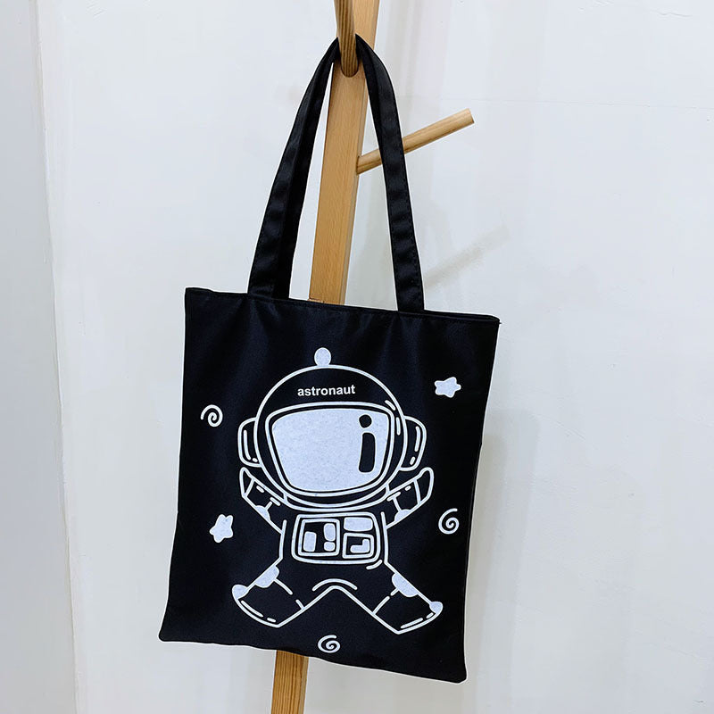 Student Commuter Shoulder Casual Tote Bag For Class