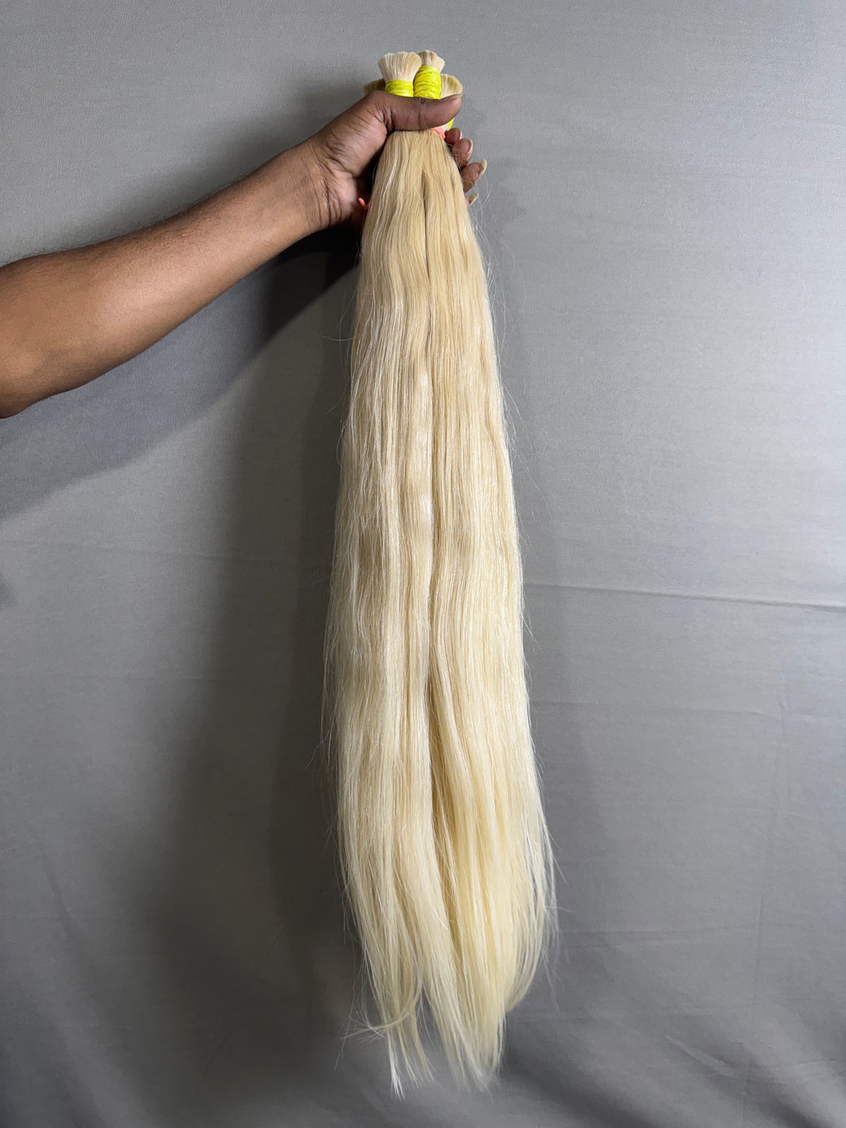 Indian raw 613 blonde bulk hair