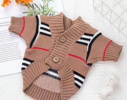 Furberry Dog Cardigan Sweater | Knit Top